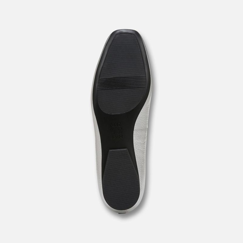 Naturalizer Women's Chelsea Ballet Flat - Silver Leather