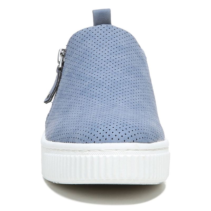 Naturalizer Women's SOUL Turner Slip On Sneaker - Blue Synthetic