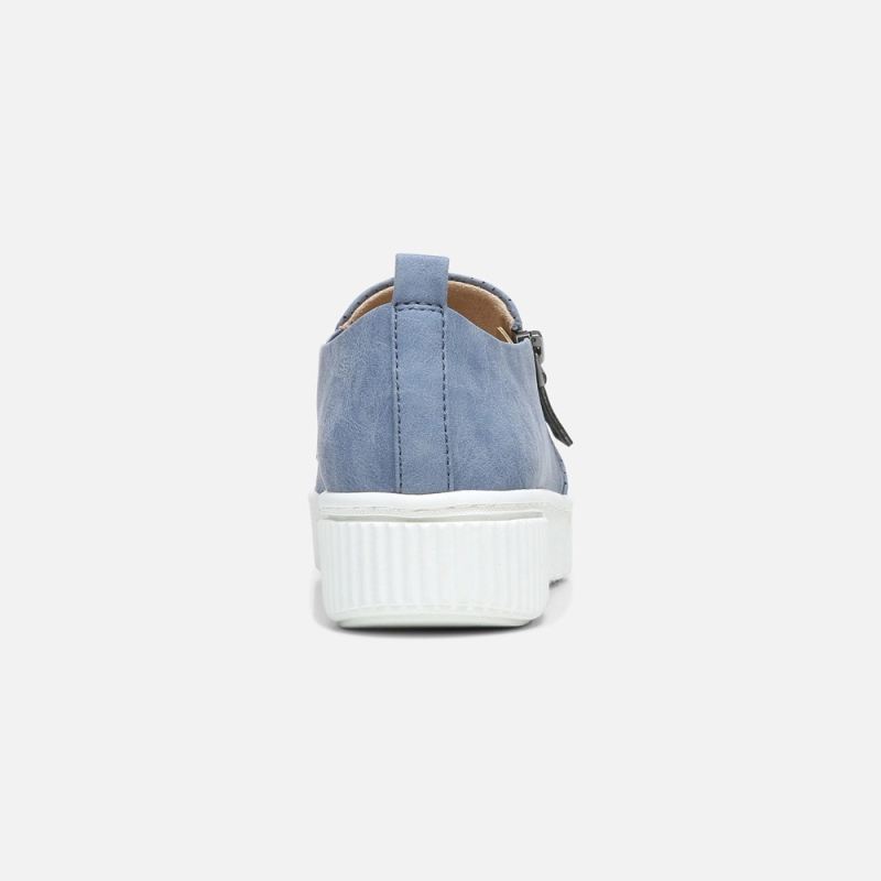 Naturalizer Women's SOUL Turner Slip On Sneaker - Blue Synthetic