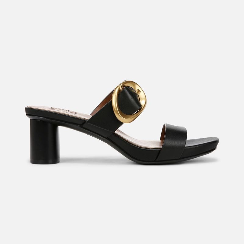 Naturalizer Women's Ida Dress Sandal - Black Leather