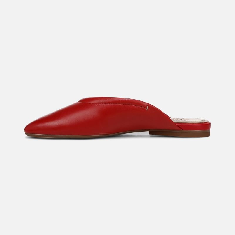 Naturalizer Women's 27 EDIT Carla Mule - Crimson Red Leather