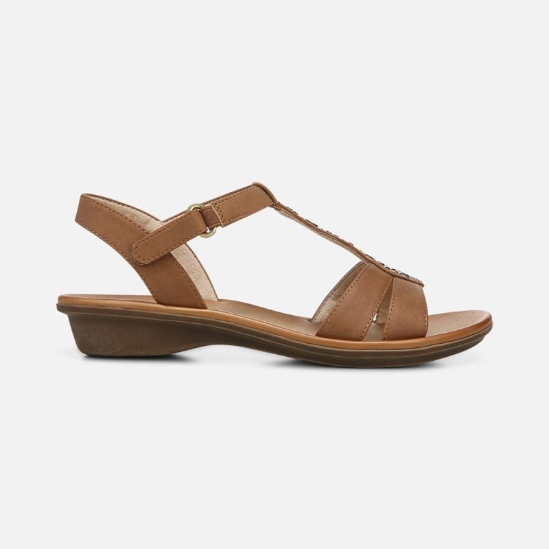 Naturalizer Women's Soul Summer Sandal - Toffee Synthetic