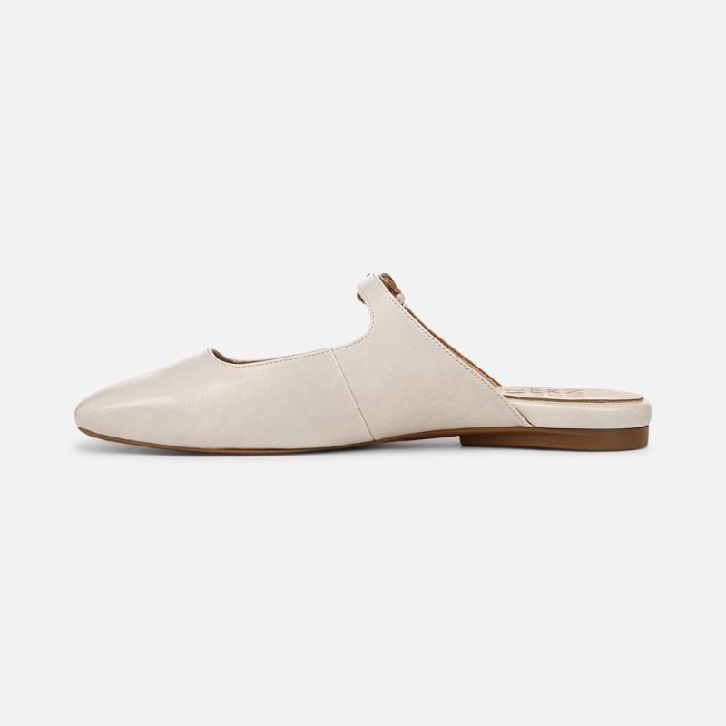 Naturalizer Women's Apple Mary Jane Mule - Porcelain Faux Leather