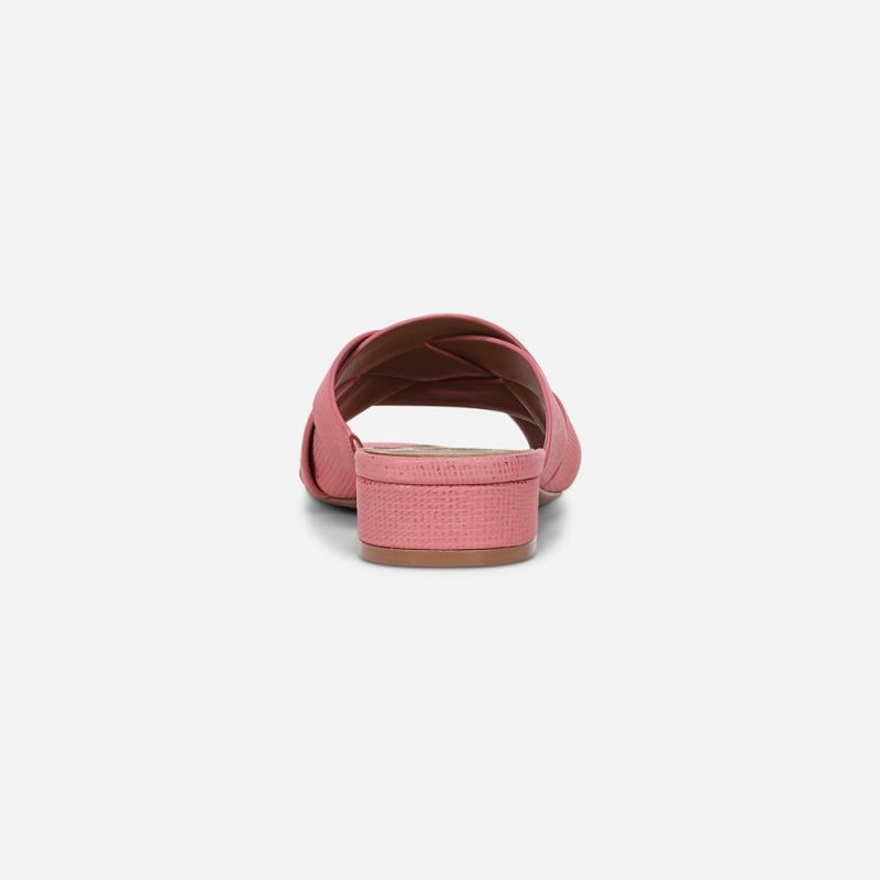 Naturalizer Women's Morena Sandal - Sunset Coral Pink Leather