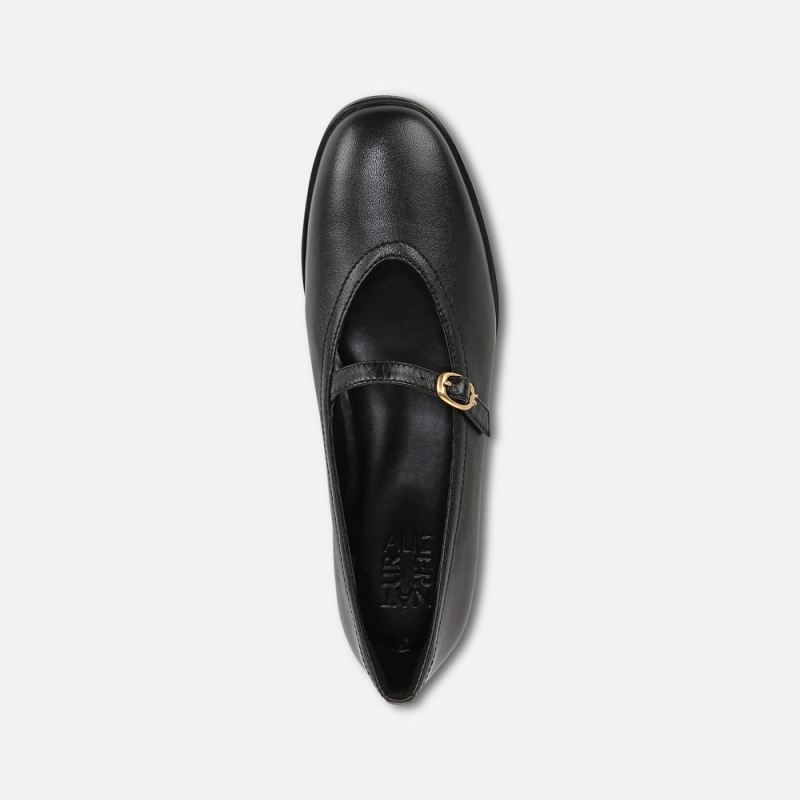 Naturalizer Women's Elina Mary Jane - Black Leather