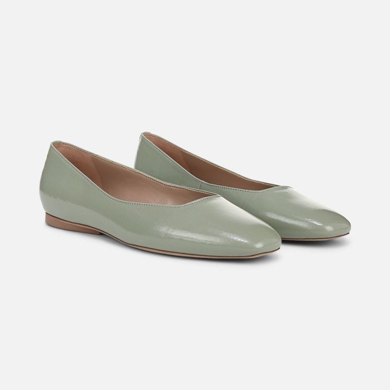 Naturalizer Women's Chelsea Ballet Flat - Pistachio Green Leather