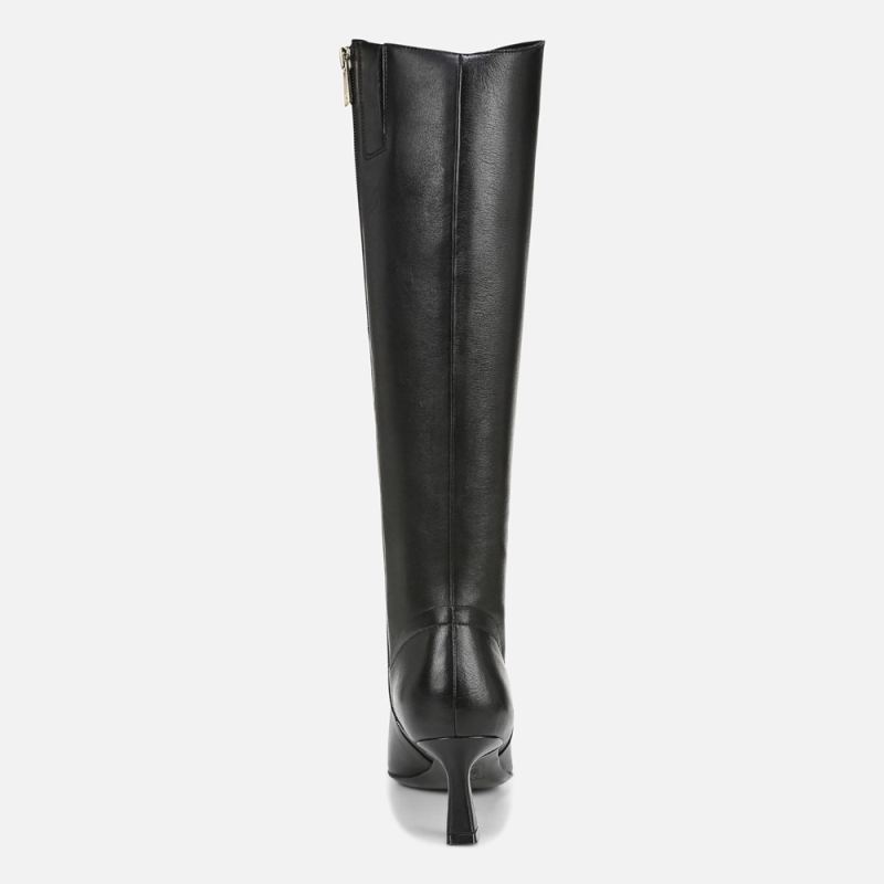Naturalizer Women's Deesha Knee High Boot - Black Leather