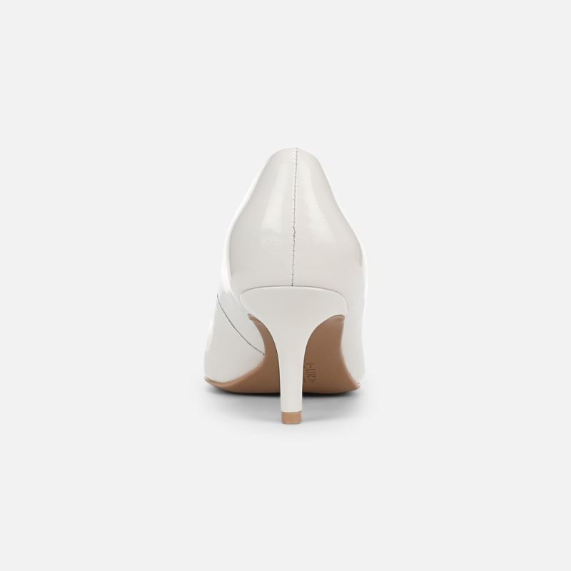 Naturalizer Women's Everly Pump - Warm White Leather