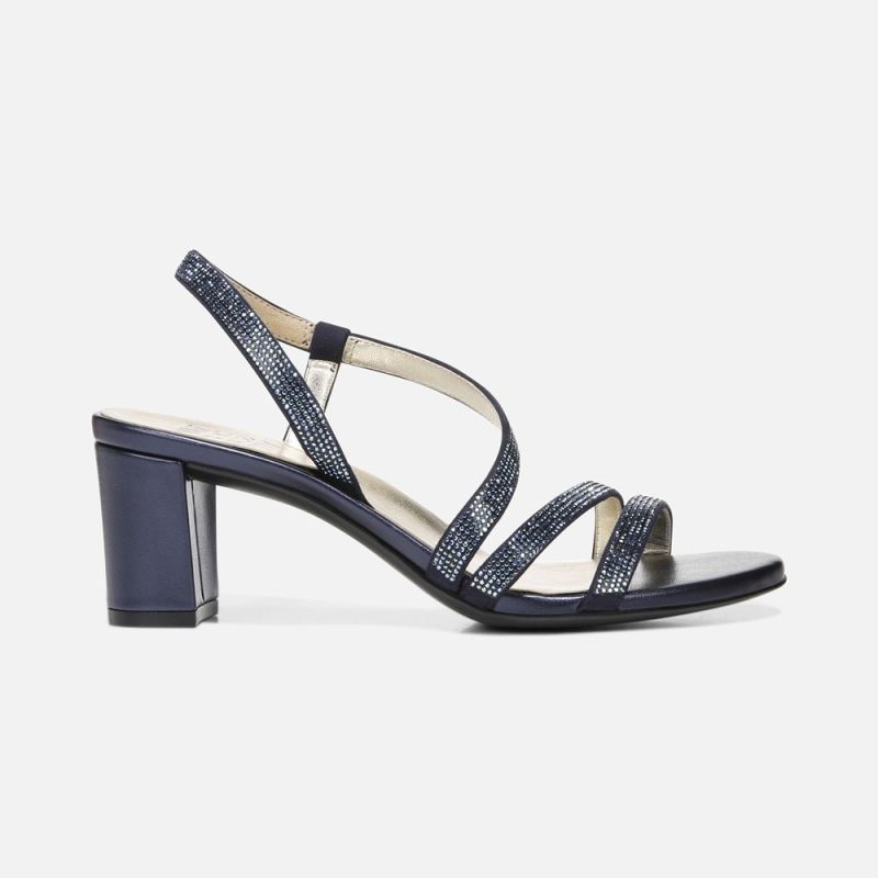 Naturalizer Women's Vanessa Dress Sandal - French Navy Fabric