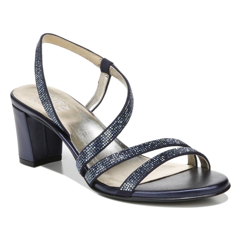Naturalizer Women's Vanessa Dress Sandal - French Navy Fabric