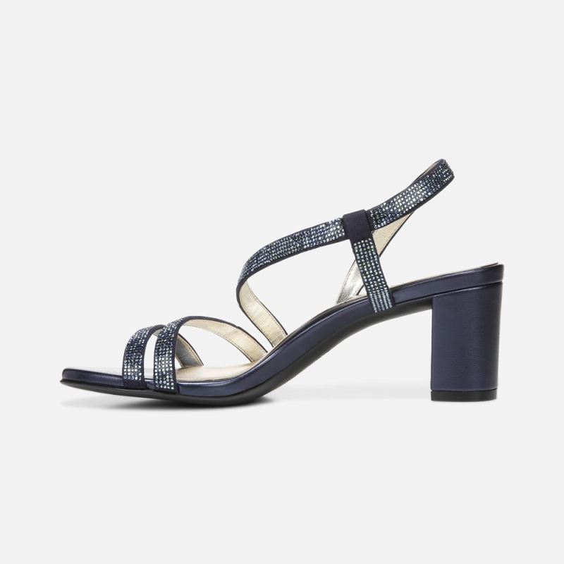 Naturalizer Women's Vanessa Dress Sandal - French Navy Fabric