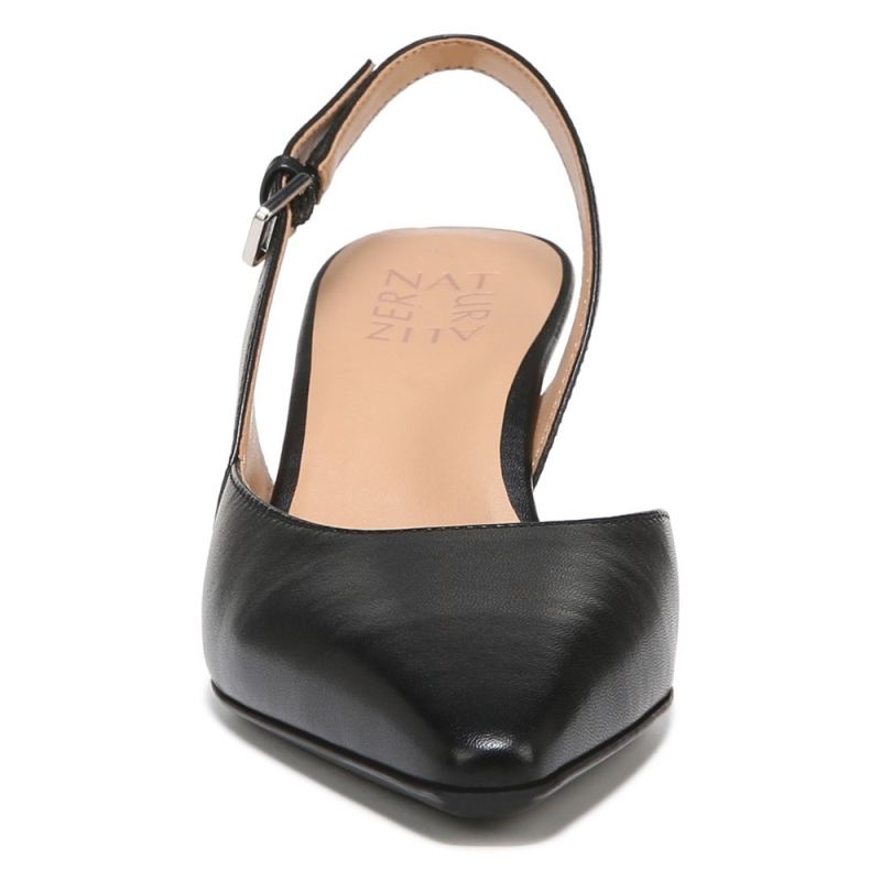 Naturalizer Women's Dalary Slingback Pump - Black Leather