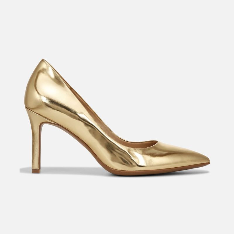 Naturalizer Women's Anna Pump - Warm Gold Leather