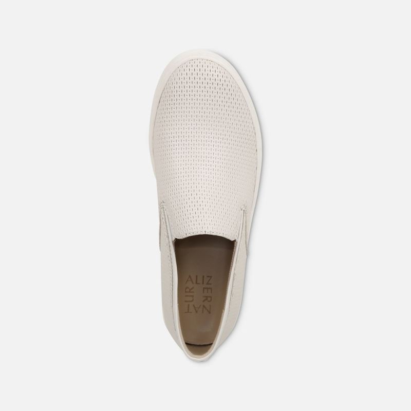 Naturalizer Women's Marianne 3.0 Slip On Sneaker - Warm White Leather