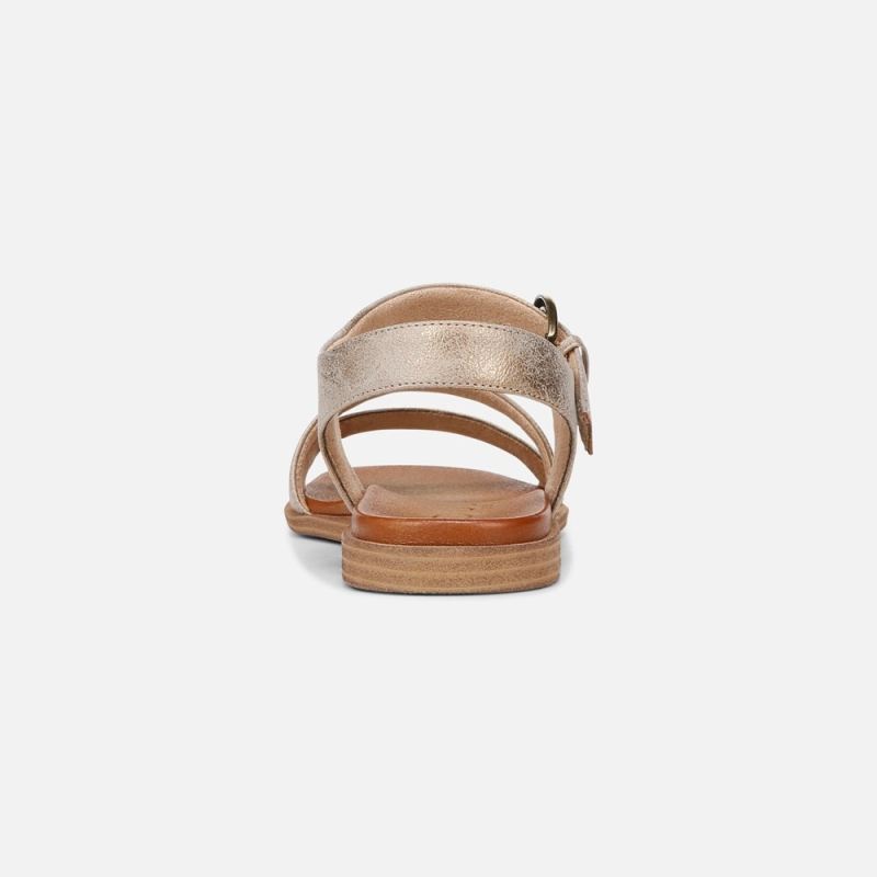 Naturalizer Women's SOUL Jayvee Sandal - Metallic Mauve Faux Leather