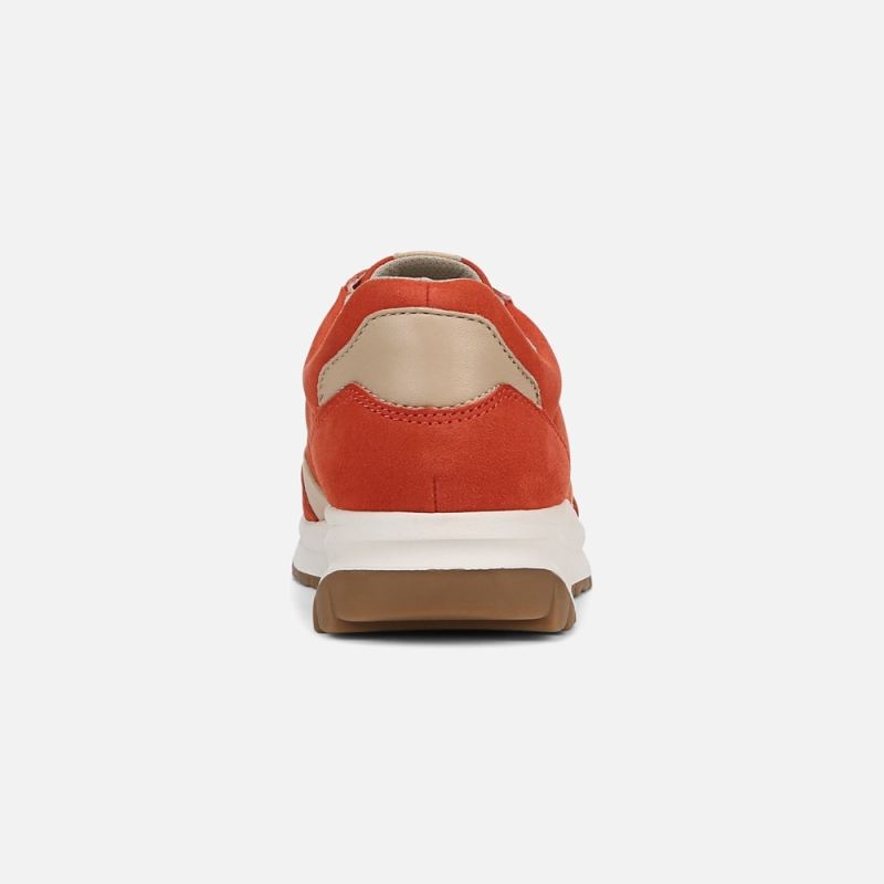 Naturalizer Women's Shay Lace Up Sneaker - Pepper Red Leather