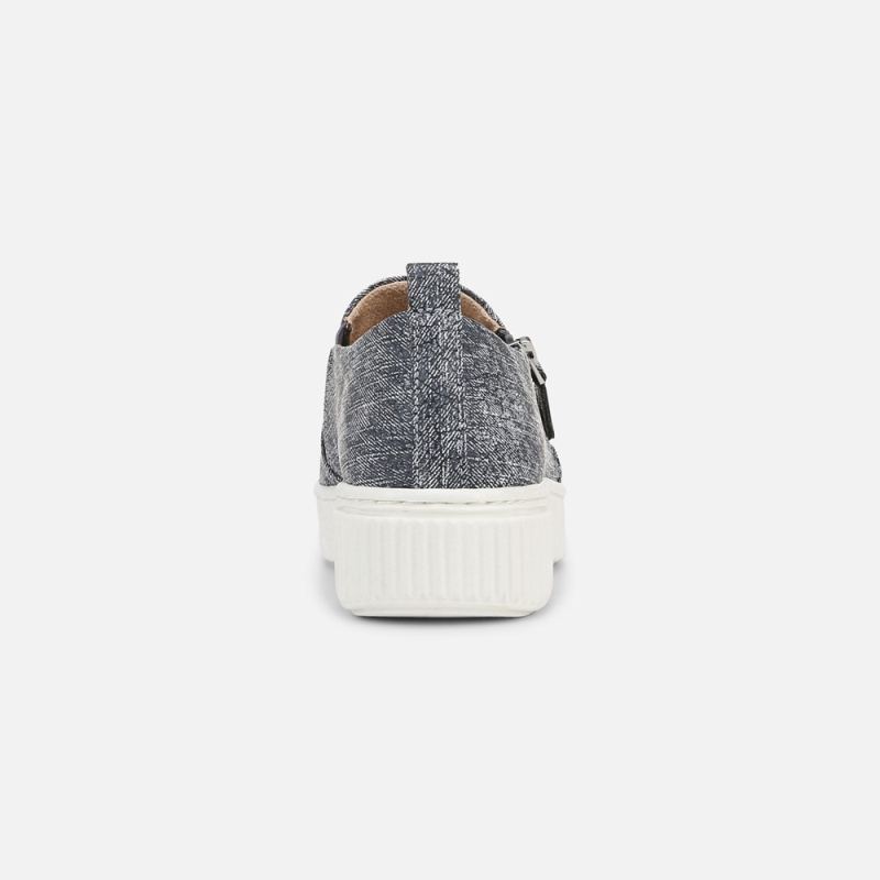 Naturalizer Women's SOUL Turner Slip On Sneaker - Blue Fabric