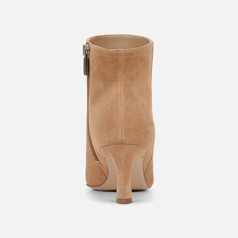 Naturalizer Women's 27 EDIT Maya Stiletto Bootie - Bamboo Tan Suede