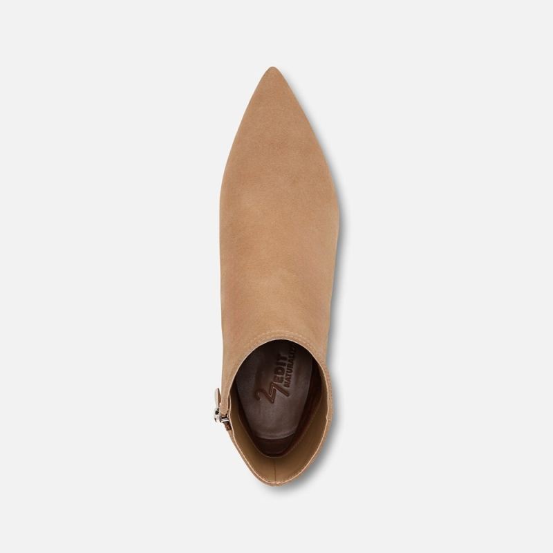 Naturalizer Women's 27 EDIT Maya Stiletto Bootie - Bamboo Tan Suede