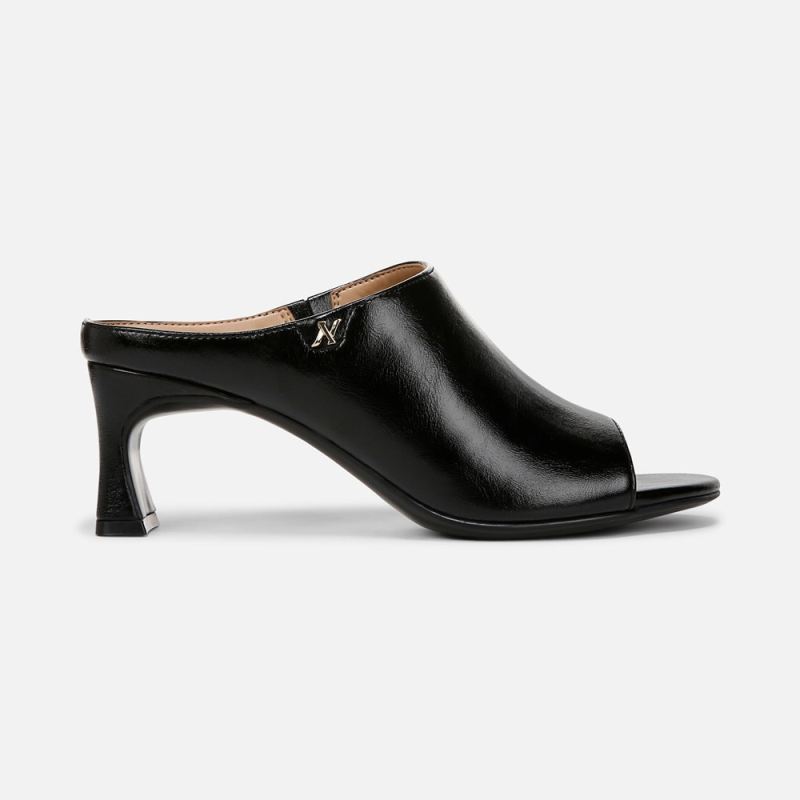 Naturalizer Women's Imogen Dress Sandal - Black Faux Leather