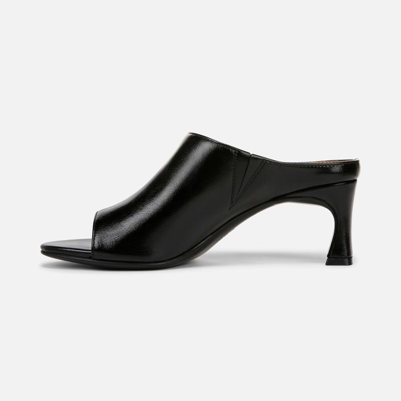 Naturalizer Women's Imogen Dress Sandal - Black Faux Leather