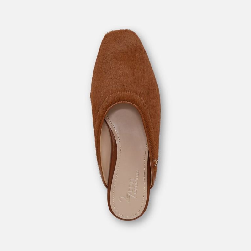 Naturalizer Women's 27 EDIT Carla Mule - Tawny Brown Leather