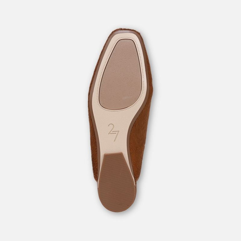 Naturalizer Women's 27 EDIT Carla Mule - Tawny Brown Leather