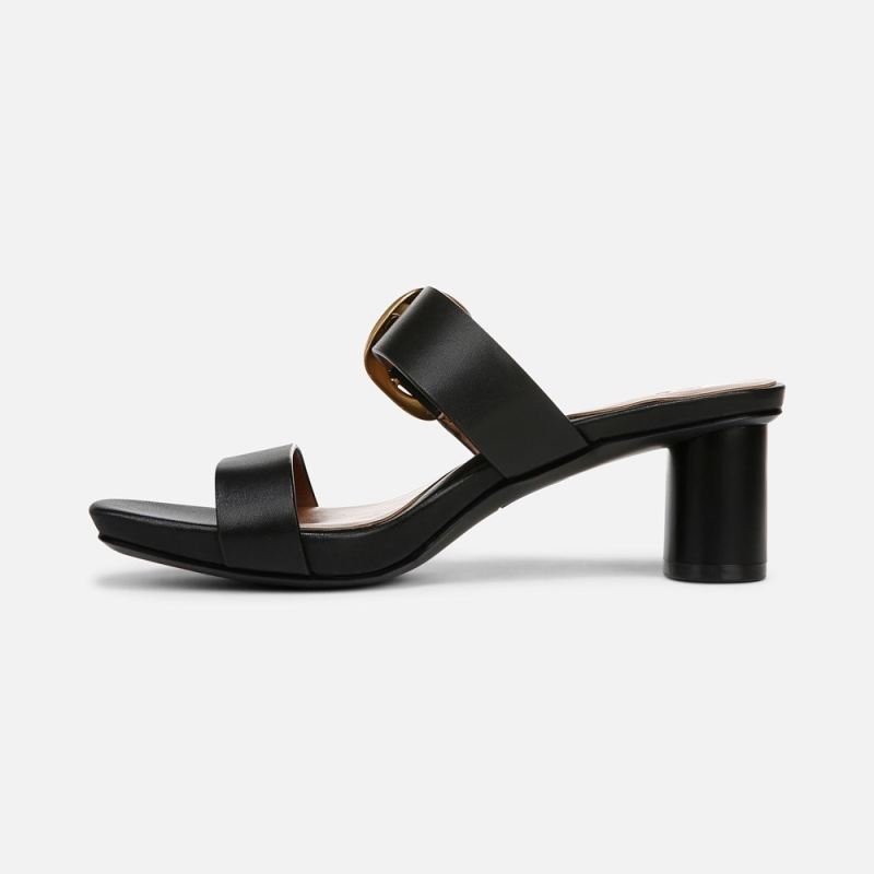 Naturalizer Women's Ida Dress Sandal - Black Leather