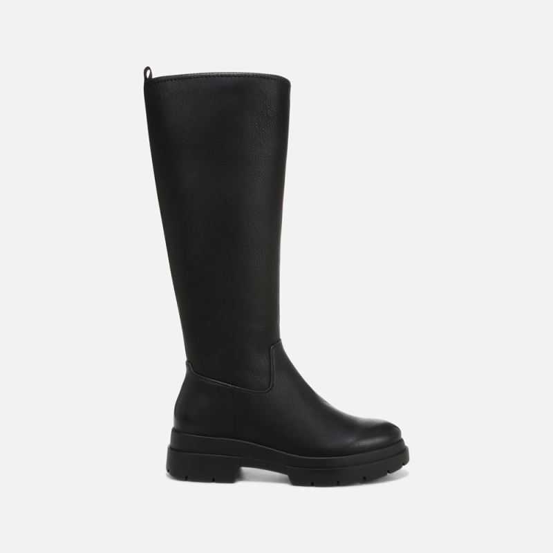 Naturalizer Women's SOUL Orchid Weather Resistant Knee High Boot - Black Synthetic