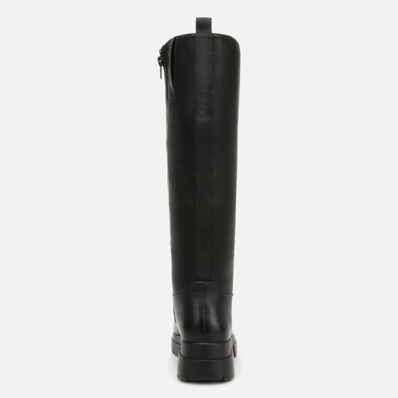 Naturalizer Women's SOUL Orchid Weather Resistant Knee High Boot - Black Synthetic