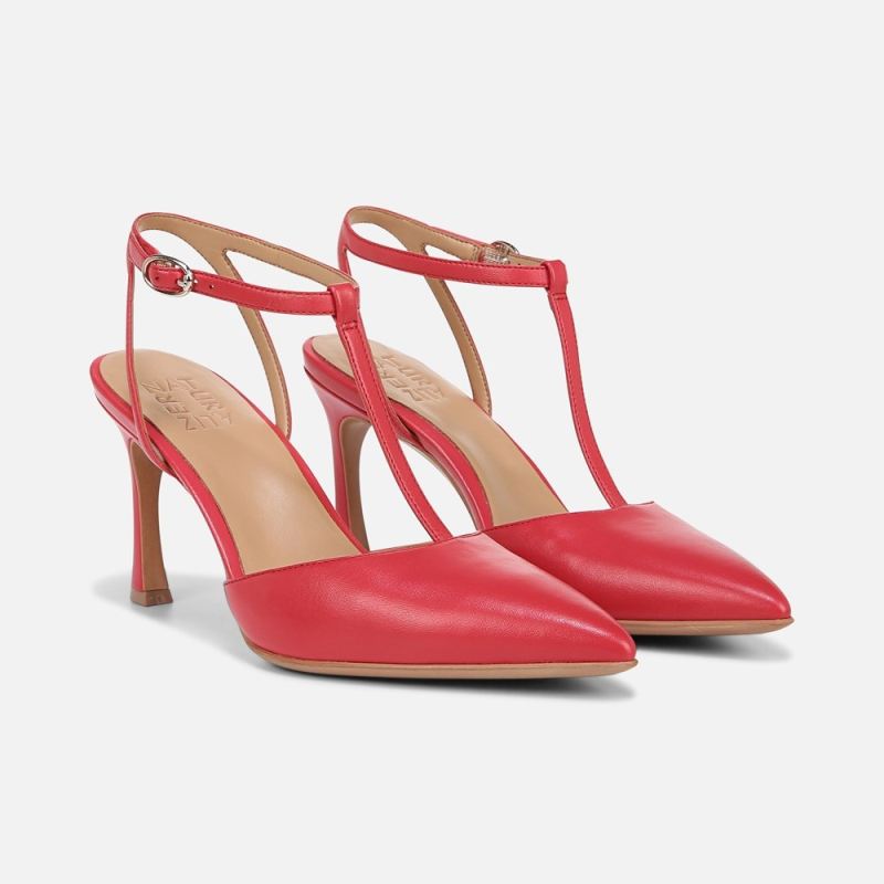 Naturalizer Women's Astrid Pump - Crantini Red Leather
