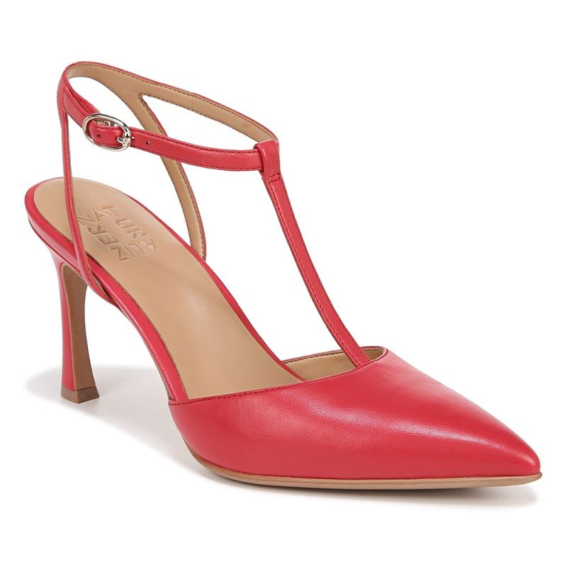 Naturalizer Women's Astrid Pump - Crantini Red Leather