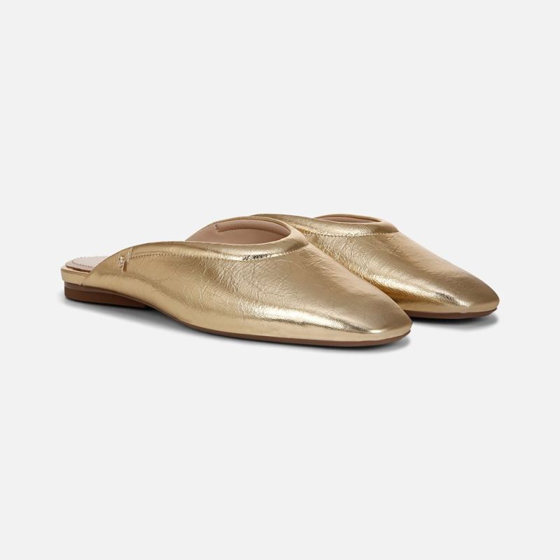 Naturalizer Women's 27 EDIT Carla Mule - Dark Gold Leather