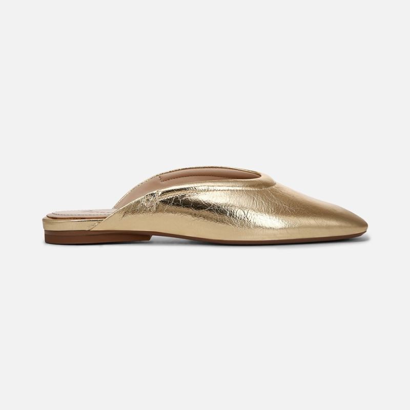 Naturalizer Women's 27 EDIT Carla Mule - Dark Gold Leather