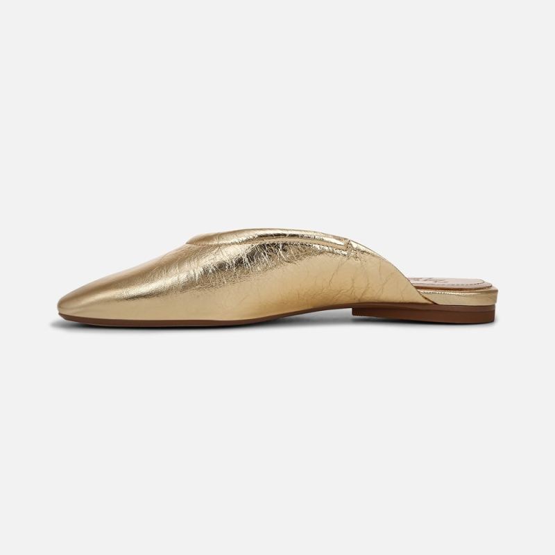 Naturalizer Women's 27 EDIT Carla Mule - Dark Gold Leather