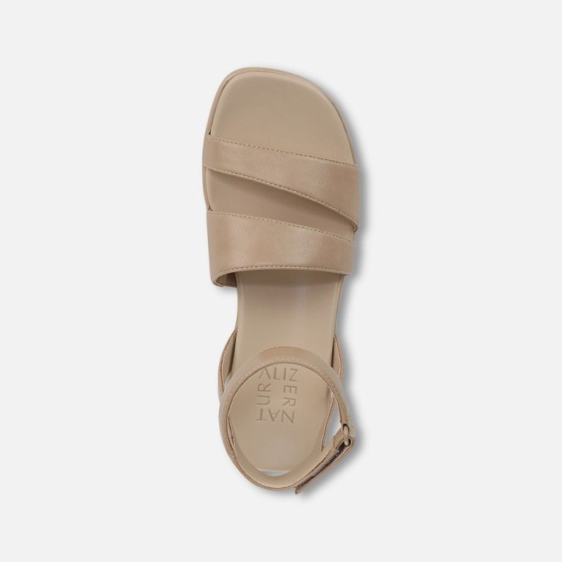 Naturalizer Women's Effie Sandal - Tan Faux Leather