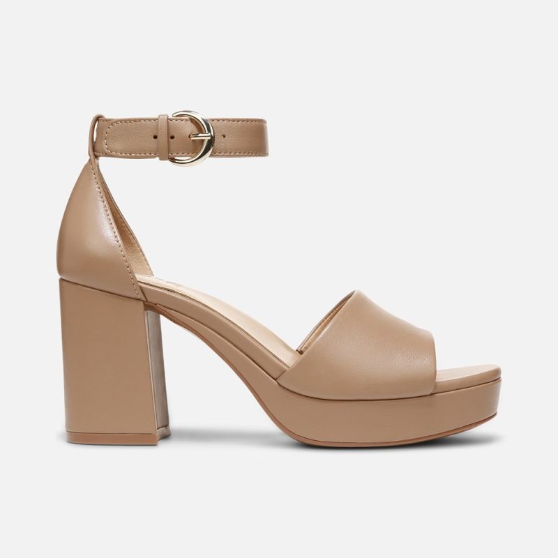 Naturalizer Women's Pearlyn Dress Sandal - Taupe Leather