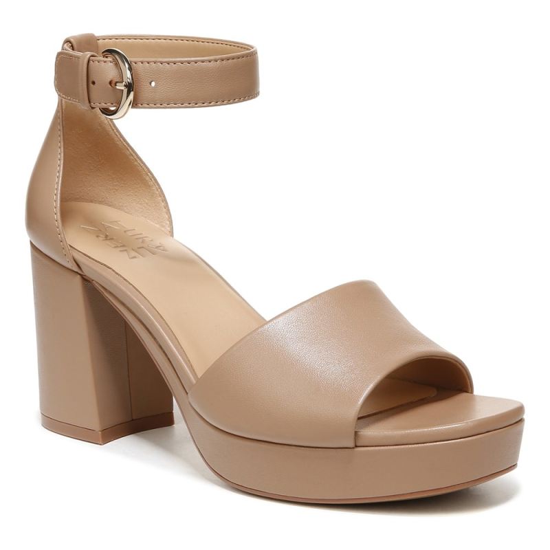 Naturalizer Women's Pearlyn Dress Sandal - Taupe Leather