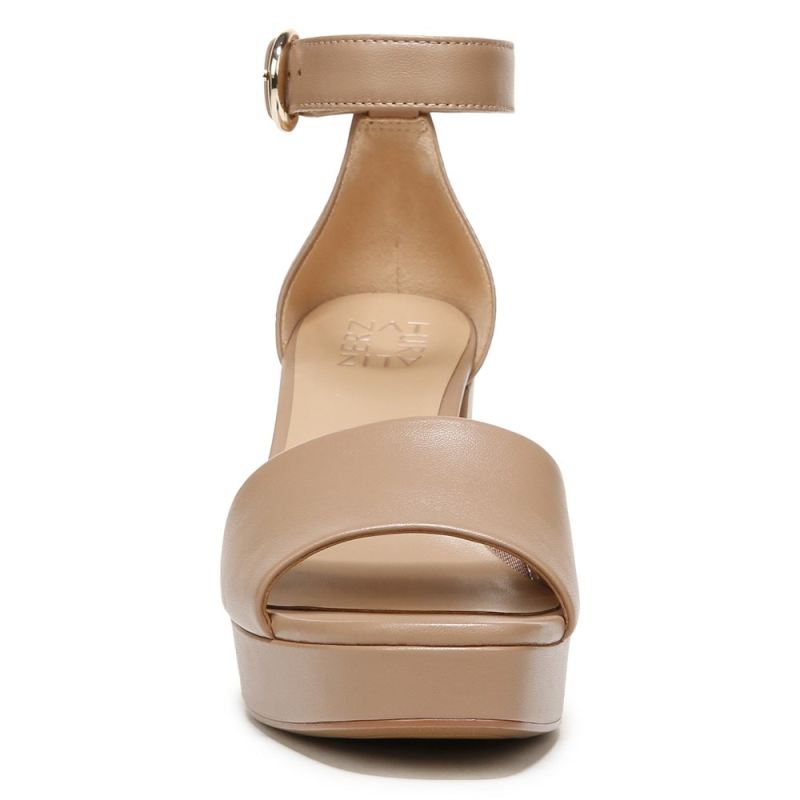 Naturalizer Women's Pearlyn Dress Sandal - Taupe Leather