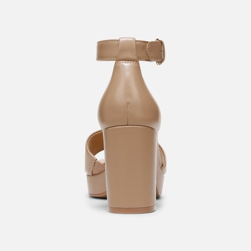 Naturalizer Women's Pearlyn Dress Sandal - Taupe Leather
