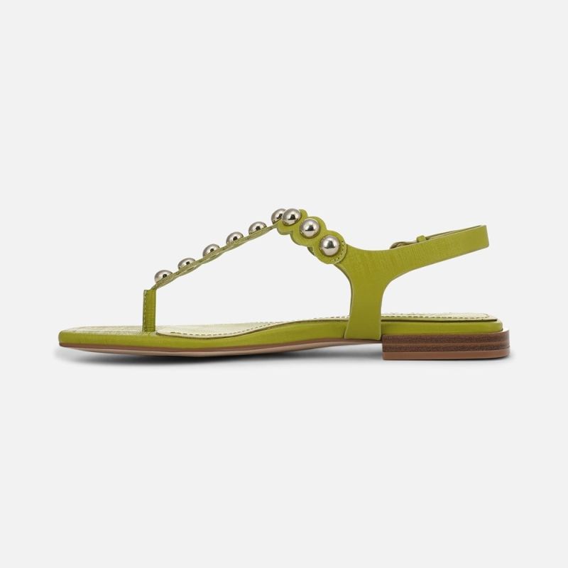 Naturalizer Women's 27 EDIT Nara Sandal - Chartreuse Green Leather