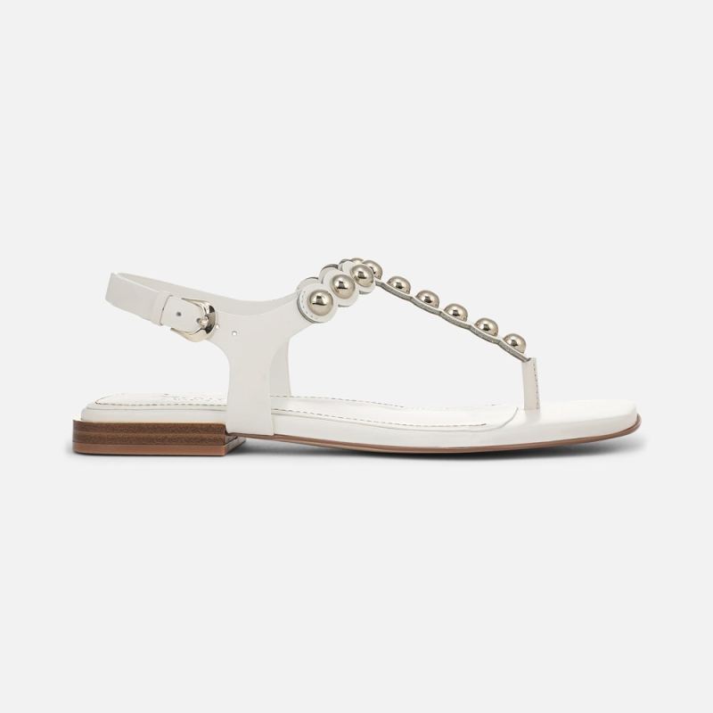Naturalizer Women's 27 EDIT Nara Sandal - Warm White Leather