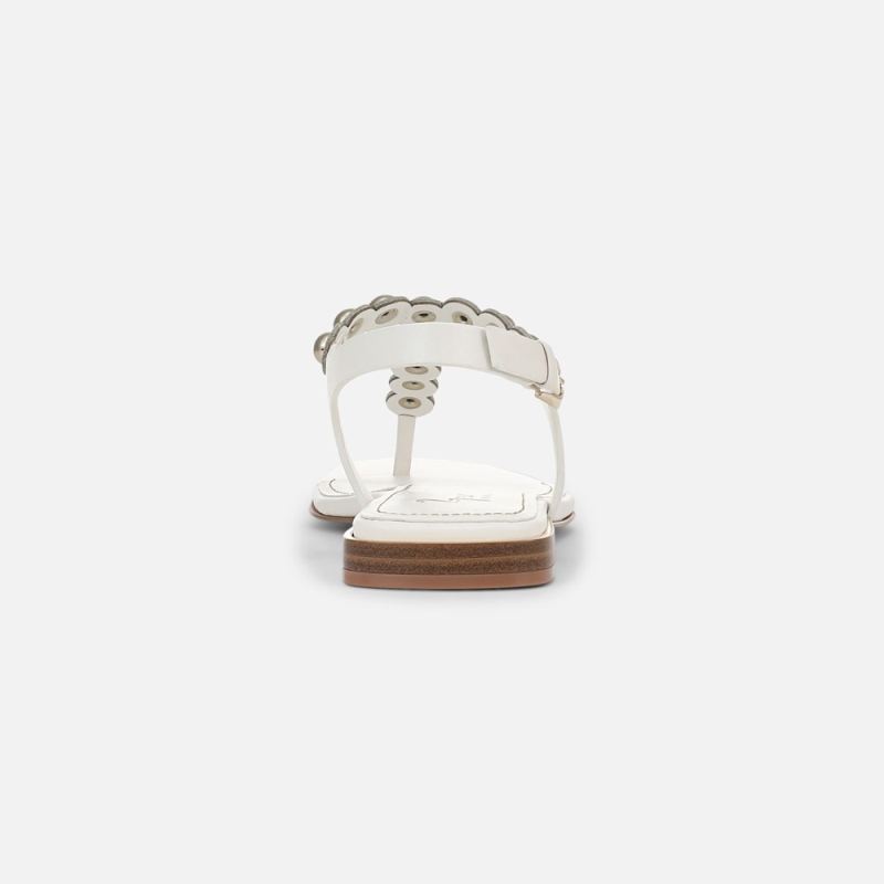 Naturalizer Women's 27 EDIT Nara Sandal - Warm White Leather