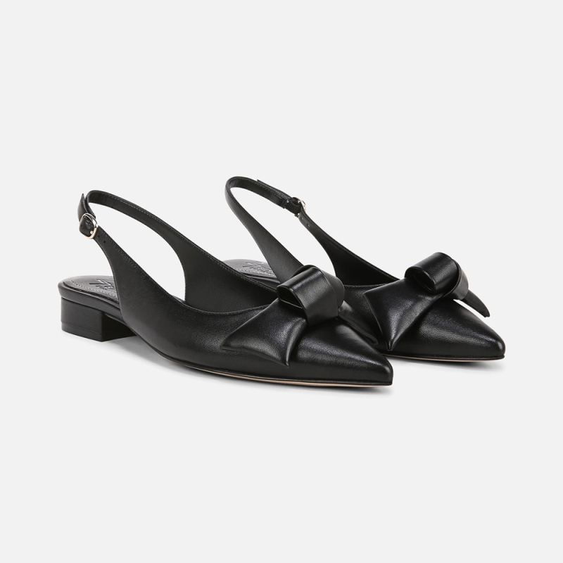 Naturalizer Women's 27 EDIT Shine Slingback - Black Leather