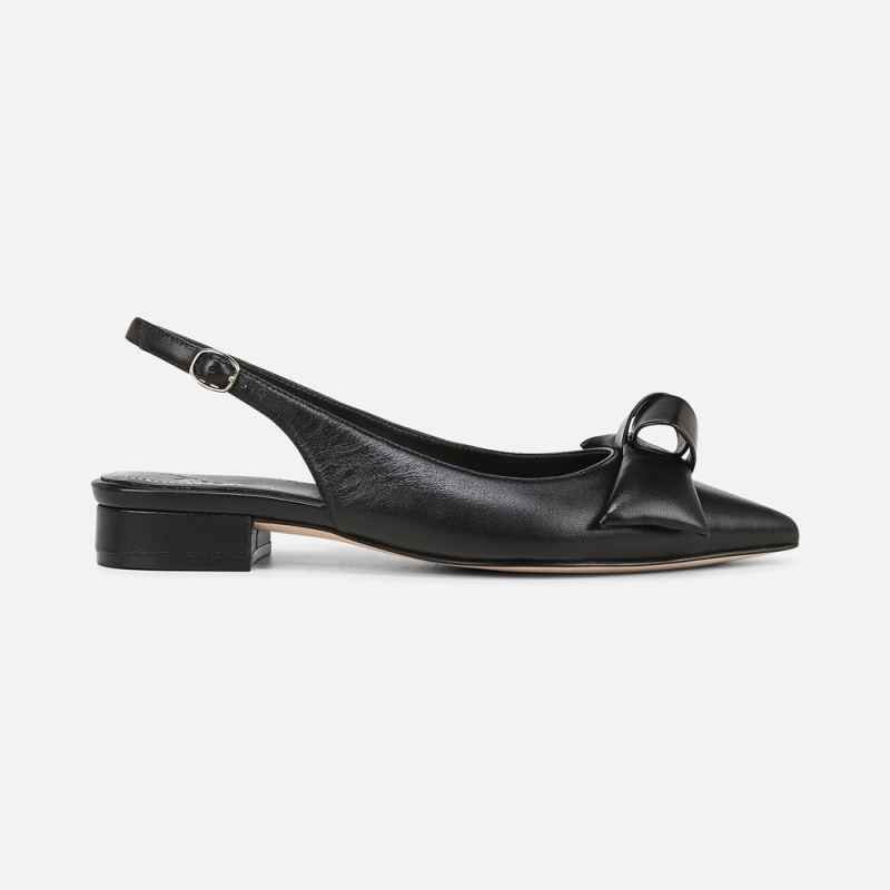 Naturalizer Women's 27 EDIT Shine Slingback - Black Leather