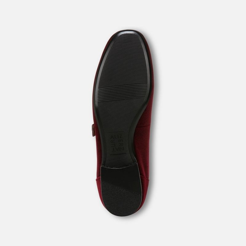 Naturalizer Women's Kelly Mary Jane Flat - Cabernet Sauvignon Velvet