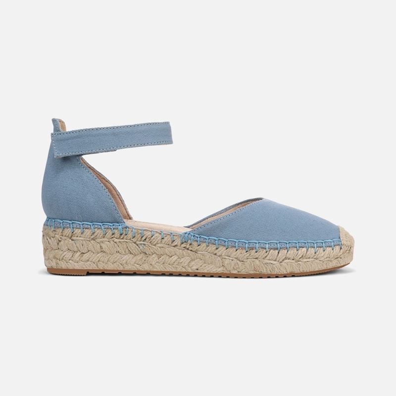 Naturalizer Women's SOUL Wren Espadrille - Blue Canvas