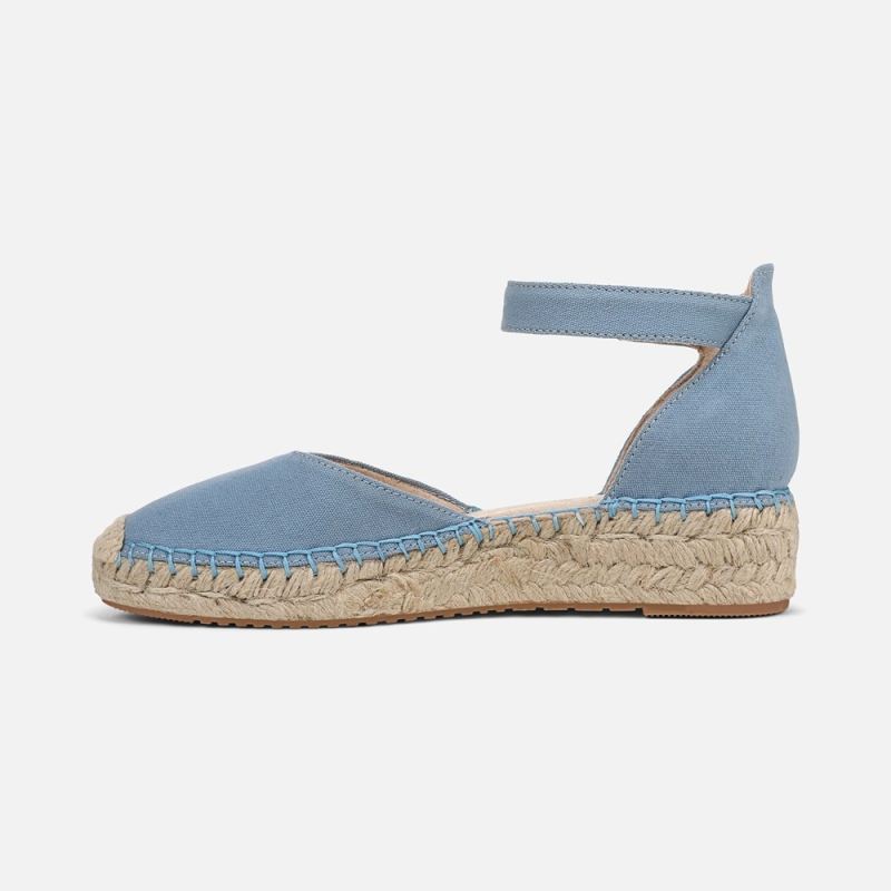 Naturalizer Women's SOUL Wren Espadrille - Blue Canvas