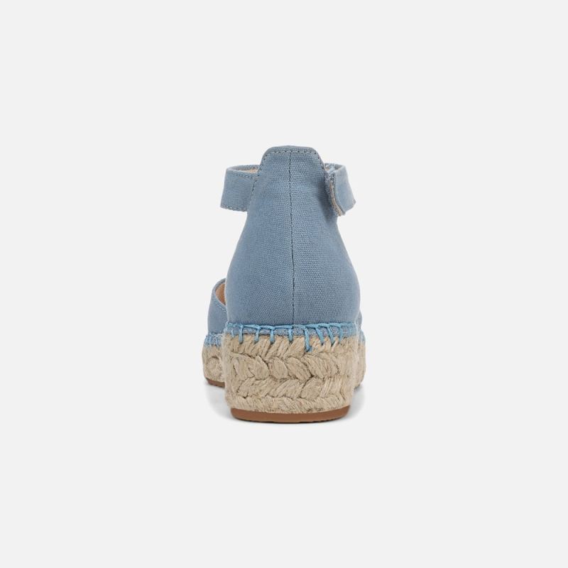 Naturalizer Women's SOUL Wren Espadrille - Blue Canvas