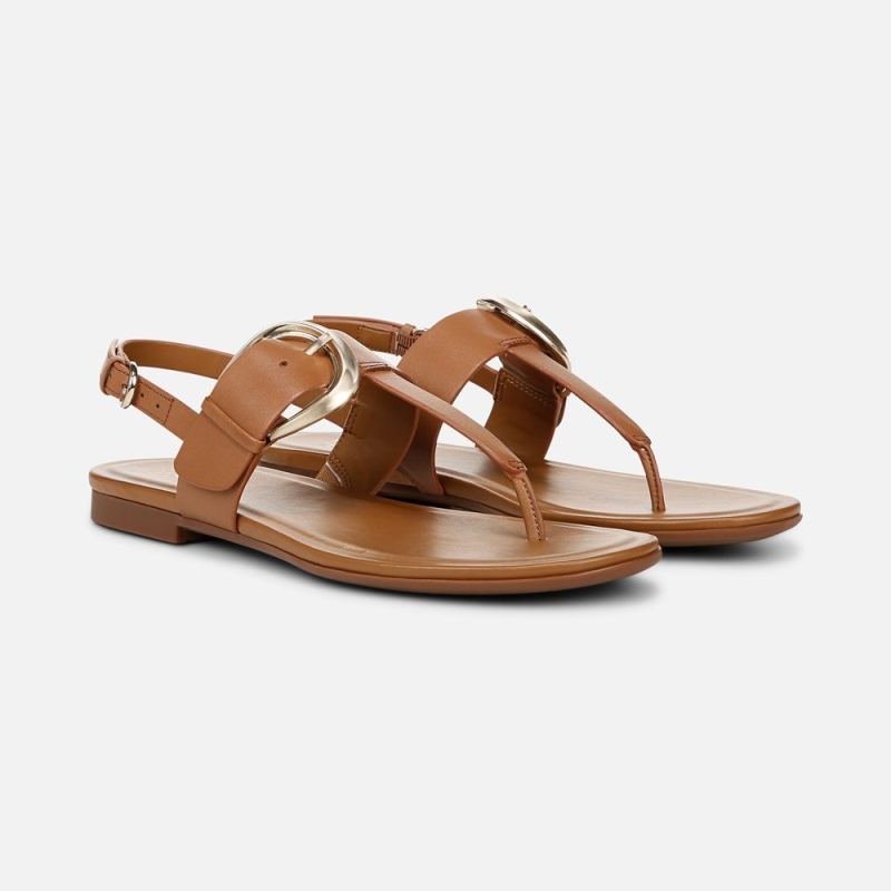 Naturalizer Women's Taylor Sandal - Saddle Tan Leather
